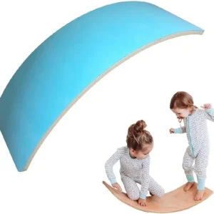 Placa Montessori de Echilibru Balance Board Bleu