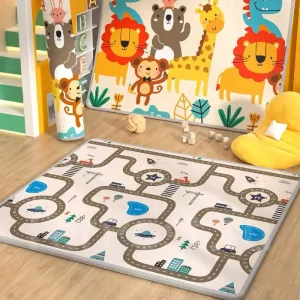 Covor de Joacă Reversibil XXL Gros Family 200x180