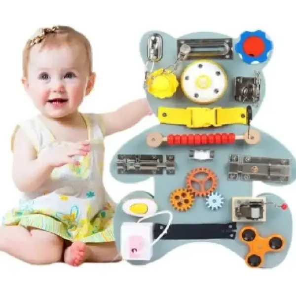 Tabla Senzoriala Multifunctionala Activitati Educative Busyboard