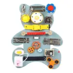 Tabla Senzoriala Multifunctionala Activitati Educative Busyboard
