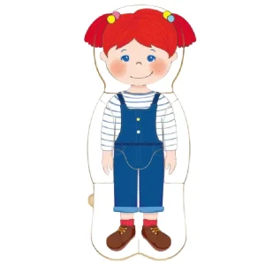 Puzzle Educational Anatomia Corpului Uman Fetita