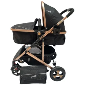 Carucior Reversibil Transformabil Sport Landou Negru