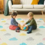 Covor Pliabil Lumea Animalelor 200x150 cm