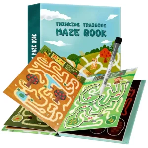 Carte Interactiva cu 24 Labirinturi Gaseste Drumul