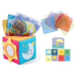 Cub Montessori Bebe cu Activitati Senzoriale Vremea