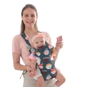 Marsupiu din Bumbac cu Scaunel Ergonomic pentru Bebelusi