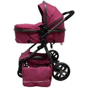 Carucior Magenta Pliabil Sport cu Landou Reversibil