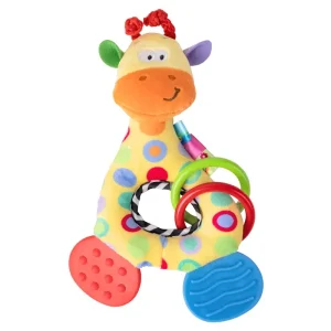 Jucarie Zornaitoare Girafa Colorata din Plus
