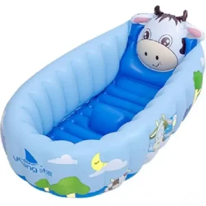 Vacuta Cadita Gonflabila de Baie pentru Bebe
