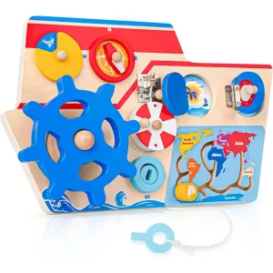 Placa Interactiva Busy Board Vaporas din Lemn
