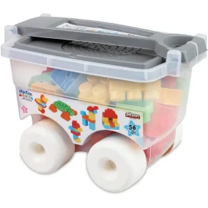 Set Cuburi de Construcție Mari Pilsan 56 Piese