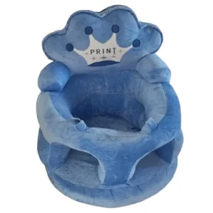 Fotoliu Regal din Plus Print Bleu Caratoys