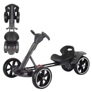 Kart Electric 6V Pliabil Smart Gri pentru Copii