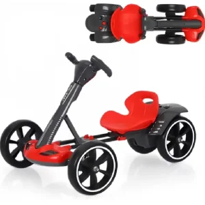 Kart Electric 6V Pliabil Smart Rosu pentru Copii