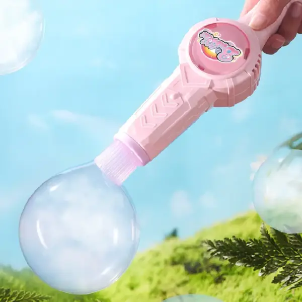 Aparat Roz de Făcut Baloane de Săpun pentru Copii