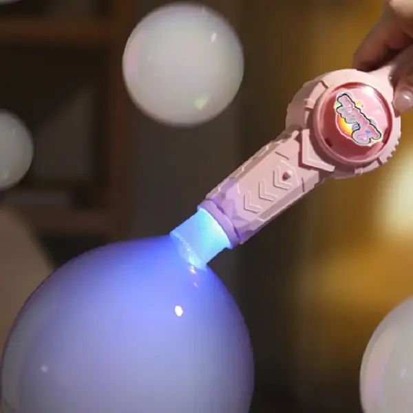 Aparat Roz de Făcut Baloane de Săpun pentru Copii