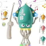 Caracatiță Dansatoare Electrică Interactivă Verde