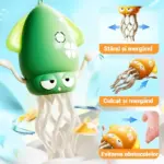 Caracatiță Dansatoare Electrică Interactivă Verde