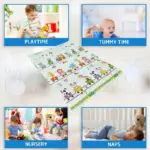 Covor de Joacă Reversibil Moale Aventura in Padure Covor de Joacă Reversibil Moale Aventura in Padure