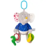 Jucărie Multisenzorială Elefănțelul Zornăitor pentru Bebe
