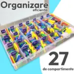 Set Magnetic STEM Plansa cu Litere si Cifre 274 Piese