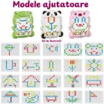 Tabla Magnetica Panda cu Joc Mozaic 20 Modele