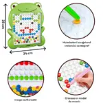 Tabla Magnetica Broscuta cu Joc Mozaic 20 Modele