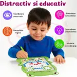 Tabla Magnetica Broscuta cu Joc Mozaic 20 Modele