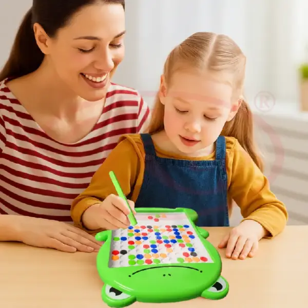 Tabla Magnetica Broscuta cu Joc Mozaic 20 Modele