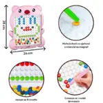 Tabla Magnetica Broscuta cu Joc Mozaic 20 Modele