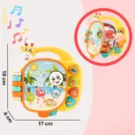 Carticica Interactiva Girafa cu Sunete pentru Bebe