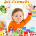 Jucarie Montessori de Asociere si Sortare cu Marionete Jucarie Montessori de Asociere si Sortare cu Marionete
