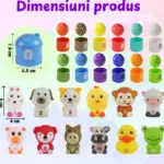 Jucarie Montessori de Asociere si Sortare cu Marionete Jucarie Montessori de Asociere si Sortare cu Marionete