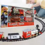 Circuit Tren Electric 365cm cu Lumini si Sunete Circuit Tren Electric 365cm cu Lumini si Sunete