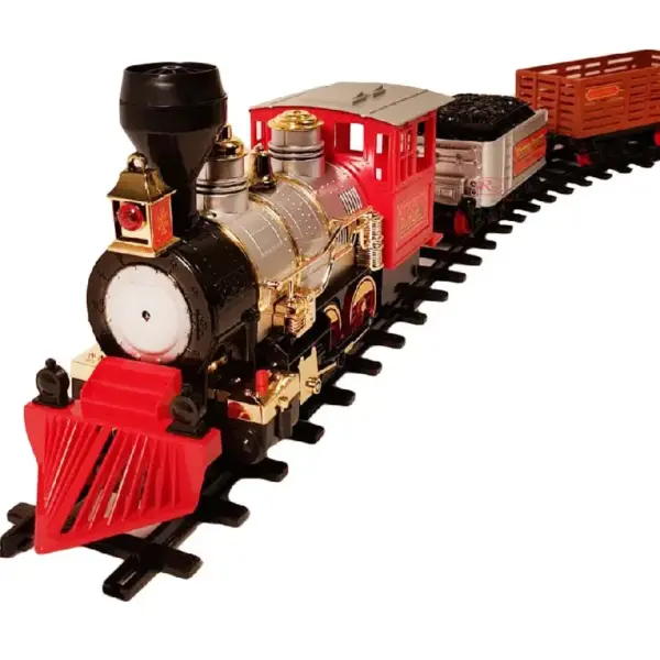 Circuit Tren Electric 365cm cu Lumini si Sunete Circuit Tren Electric 365cm cu Lumini si Sunete