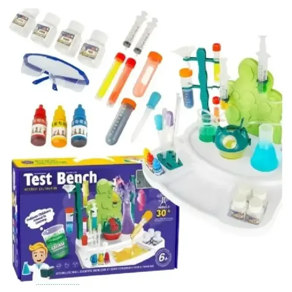 Kit STEM Laborator de Chimie Joc Interactiv Kit STEM Laborator de Chimie Joc Interactiv