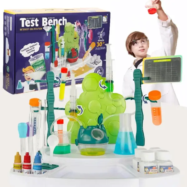 Kit STEM Laborator de Chimie Joc Interactiv Kit STEM Laborator de Chimie Joc Interactiv