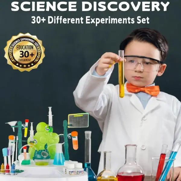 Kit STEM Laborator de Chimie Joc Interactiv Kit STEM Laborator de Chimie Joc Interactiv