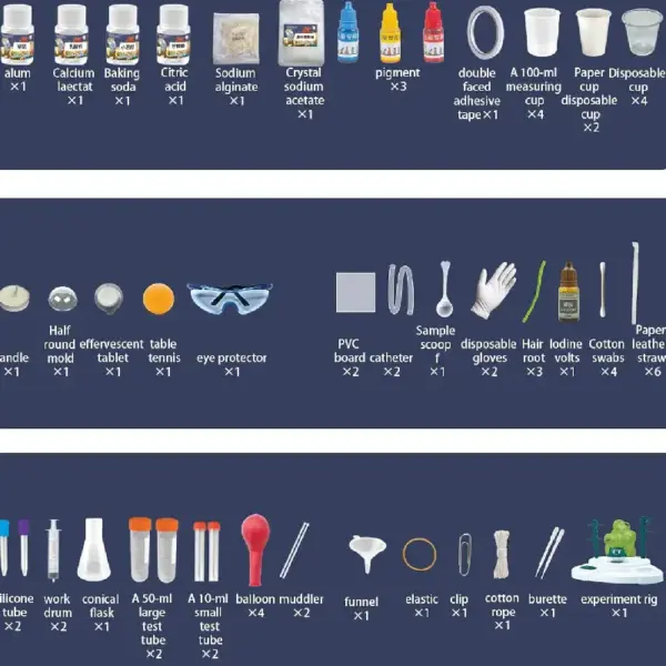 Kit STEM Laborator de Chimie Joc Interactiv Kit STEM Laborator de Chimie Joc Interactiv