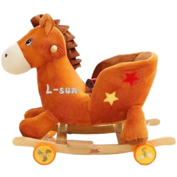 Calut Balansoar Muzical din Plus Moale Calut Balansoar Muzical din Plus Moale