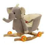 Elefantel Balansoar Muzical cu Sanie Spatar si Roti