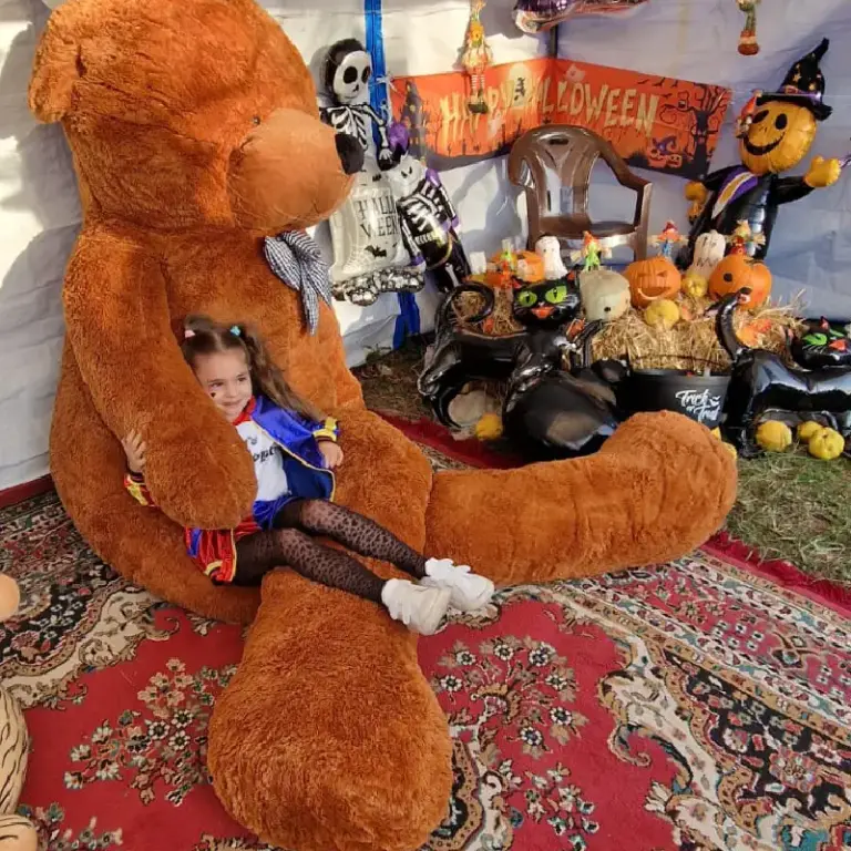 Urs Maron Gigant XXL 300cm din Pluș cu Fundiță