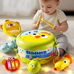 Set 5 Piese Instrumente Muzicale pentru Copii