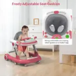 Premergător Roz Multifuncțional 5 în 1 pentru Bebeluși