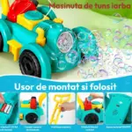 Jucarie cu Baloane de Sapun Masina de Tuns Iarba