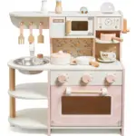 Bucatarie Caratoys din Lemn Deluxe Pastel