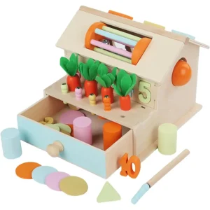 Casuta Fermecata Caratoys cu Activitati Montessori