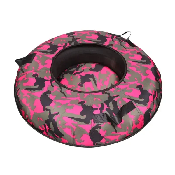 Roata Roz Sanie Gonflabila cu Manere Roata Roz Sanie Gonflabila cu Manere