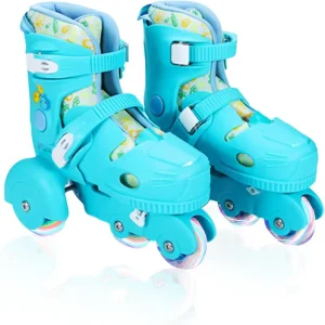 Role Reglabile Bleu cu Echipament de Protectie 30-33