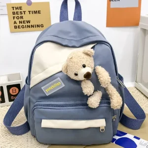 Rucsac Albastru pentru Mamici cu Organizator Accesorii Bebe